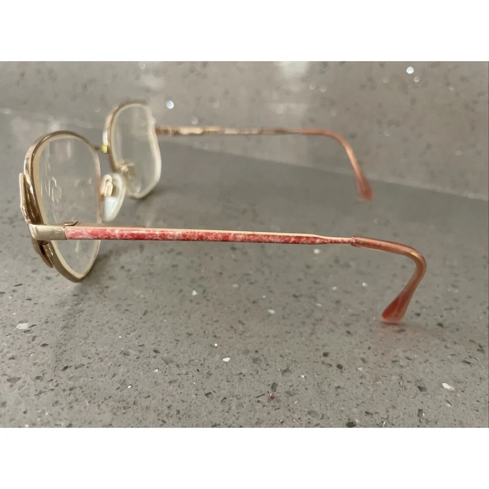 Fantasy by MARCOLIN Mod 7085 Col 823 53-15-130 Italy 80's Eyeglasses Frames ONLY